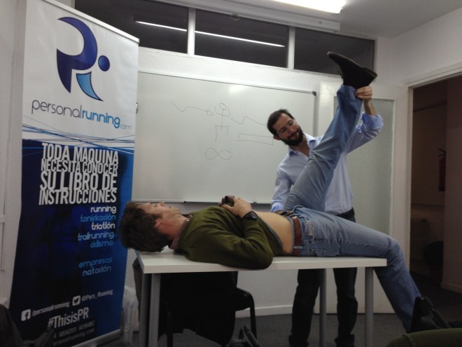 Un conejillo de indias de Personal Running